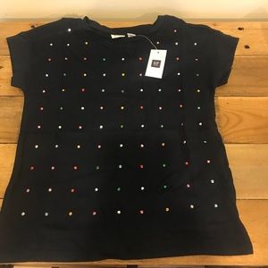 Girls GAP shirt - Navy - SZ 6/7